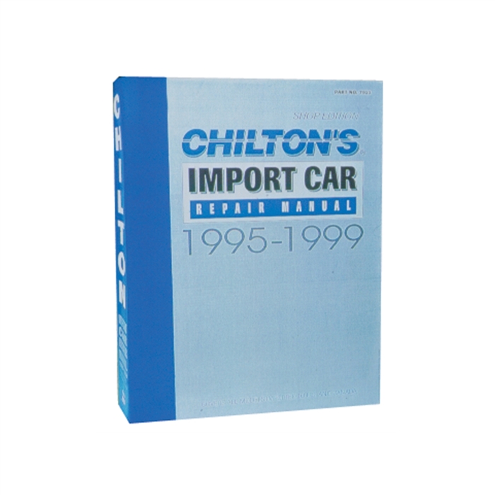 Chiltons Import Car Manual - 1995-1999 Shop Edition