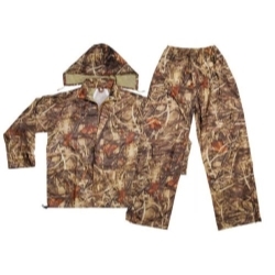 2-Piece Medium-weight Polyester Camo Rain Suit in CLC Vector 3Dâ„¢ Camo Print