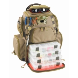 Custom Leathercraft Wt3604 Nomad Led Lighted Fishing Backpack