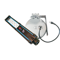 4 LED Hemitech Light with Chrome Cord Reel with 40 ft. 18/2 SJTOW Cable