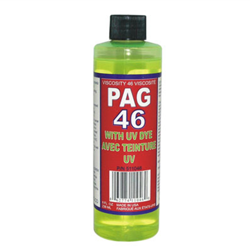 Clip Light Manufacturing 511046 46 V Pag Oil - 8 Oz Bottle - 12 Pack