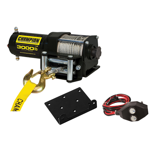 Champion Power Equip. 3, 000 Lb. Power Winch Kit