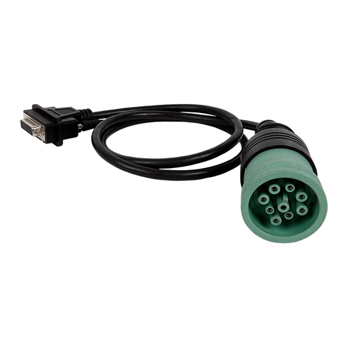 Cojali Usa Jdc217.9 Deutsch 9 Pin Type 2 Green Diagnostics Cable