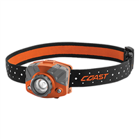 Coast 20620 FL75R Rechargeable Headlamp, Orange