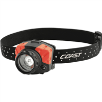 Coast Products 20755 700Lu Led Headlamp White/Red Recharge Battery Incl