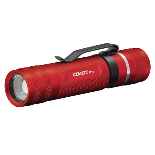 PX1R Rechargeable LED Flashlight Red Body