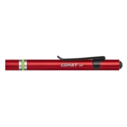 A8R Rechargeable LED Flashlight, Red