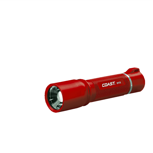HP7R Rechargeable LED Flashlights - Red