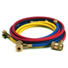 72" R12 Yellow In-Line Ball Valve Hose