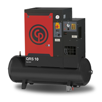 Chicago Pneumatic Qrs10hpd 10hp Screw Qrs W/Dryer