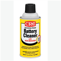 Battery Cleaner with Acid Indicator, 11 oz Can, 12 per Pack