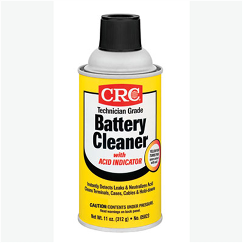 Battery Cleaner with Acid Indicator, 11 oz Can, 12 per Pack