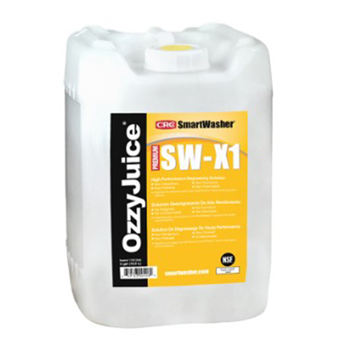 SmartWasher OzzyJuice SW-X1 HP Degreasing Solution,5 Gal