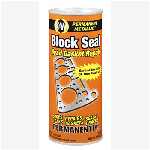 Permanent Metallic Block Seal Head Gasket Repair, 16 oz Can, 12 per Case