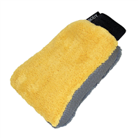 Terry Microfiber Water Proof Mitt w/ Scrubber