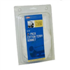 Terry Cotton Polishing Bonnet, 5 in. - 6 in., for Application and Removal of Wax, Polish and Compounds