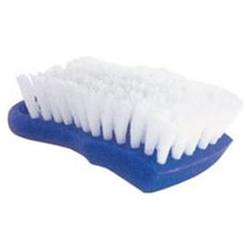 Interior Brush, Durable Scrubbing Bristles, with Comfort Grip Ergonomic Molded Handle, Carded