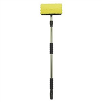 10 in. Bi-Level Brush w/ 70 in. Aluminum Ext. Flow-Thru Pole