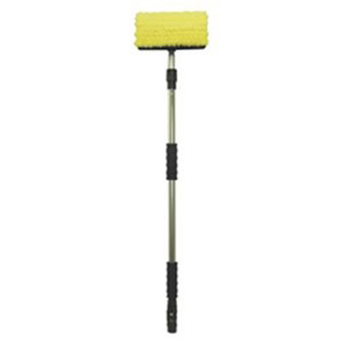 10 in. Bi-Level Brush w/ 70 in. Aluminum Ext. Flow-Thru Pole