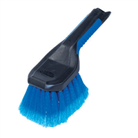 Body Brush, Super Soft Bristles, Attaches to Any Standard Threaded Pole, Rubber Handle, Carded