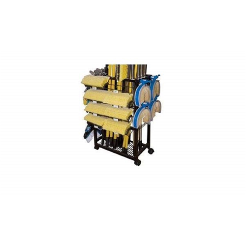 Cleaning Brush Rolling Rack, Empty Stand Only
