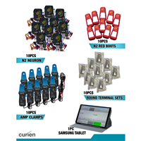 Curien N2A10PACK</br>10 x N2 Neuron, Low Current Amp Clamp, RTSKIT01, N2Boot - with 1x Tab