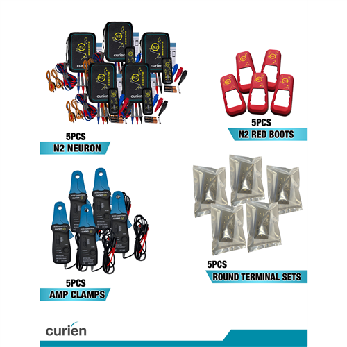 5 x N2 Neuron , Low Current Amp Clamp, RTSKIT01, N2Boot