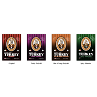 CURIEN TURKSAMPLER Divine Bovine Turkey Jerky (12 Pack)