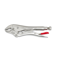 5" Curved Jaw Locking Pliers w/ Wire Cutter