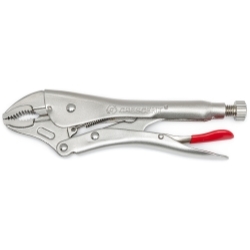 7" Curved Jaw Locking Pliers w/ Wire Cutter