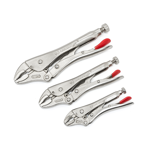 3-Piece Locking Pliers Set