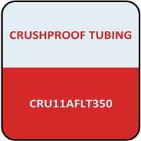 Crushproof Tubing Flt350 3-1/2 In. Flarelock Hose 11 Ft.