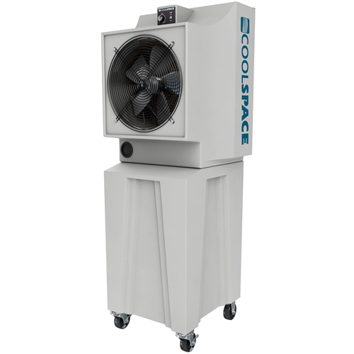 Coolspace 18 in. Evaporative Cooler, Variable Speed, 42 Gallon