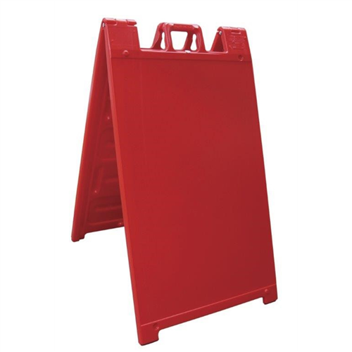 A-Frame Simpo Sign II Sign Stand for Marketing Advertisement in Red