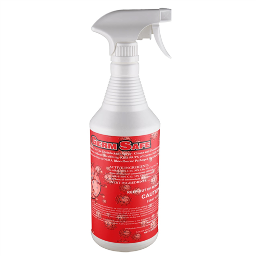 Chaos Safety Supplies 91511-12 Germ Safe Disinfectant Cleaner 32Oz 12Pk