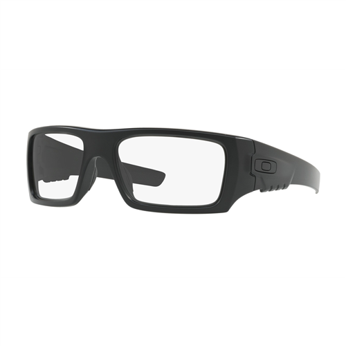Chaos Safety Supplies Oo9253-07 Oakley Det Cord Industrial Black Clear Lens