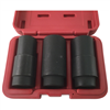 3 Piece Crank Bolt Socket Set