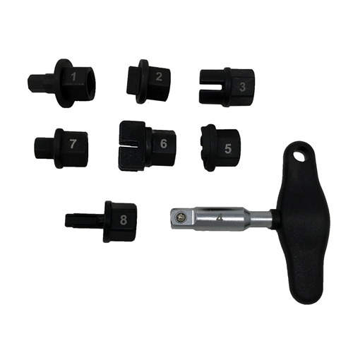 8 PC Drain Plug Tool Kit