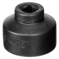 Cta Manufacturing 2573 Low Profile Metric Cap Socket - 24mm