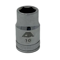 10mm Hex - Stubby 3/8" Drive
