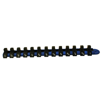 3/8 in. Drive Socket Rack, SAE Fractional, 13 Holders