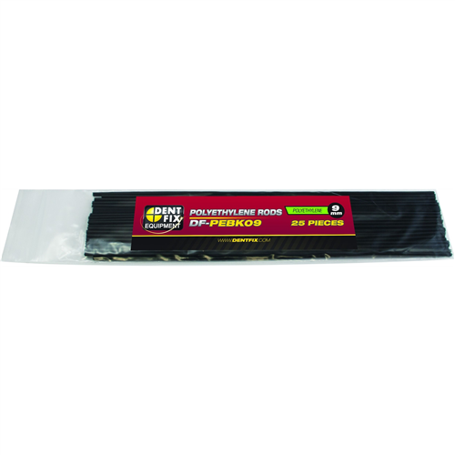 25 PK 9mm Poly Plastic Rods