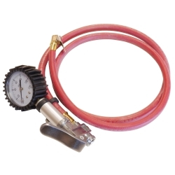 Master Air Gauge w/ 5 Ft. Hose, 0-120 Psi