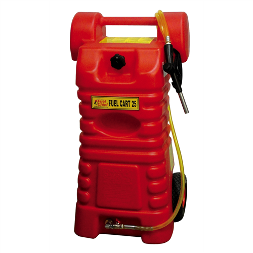 Fuel Chief 25-Gallon Poly Fuel Cart in Red