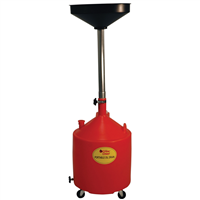 John Dow Industries Jdi-18dcp 18-Gallon Poly Portable Oil Drain