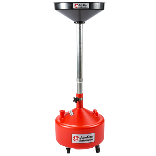 John Dow Industries Jdi-8dcp 8 Gallon Poly Portable Oil Drain