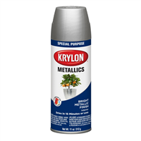 Krylon 1401 Krylon Metallic Paints; Bright Silver; 11 oz. Aerosol