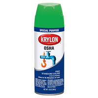 KrylonÂ« OSHA Color Paints Safety Green 12 oz. Aerosol