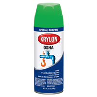Krylon 2012 Krylon OSHA Color Paints Safety Green 12 oz. Aerosol