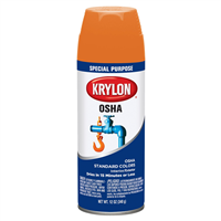 KrylonÂ« OSHA Color Paints Safety Orange 12 oz. Aerosol